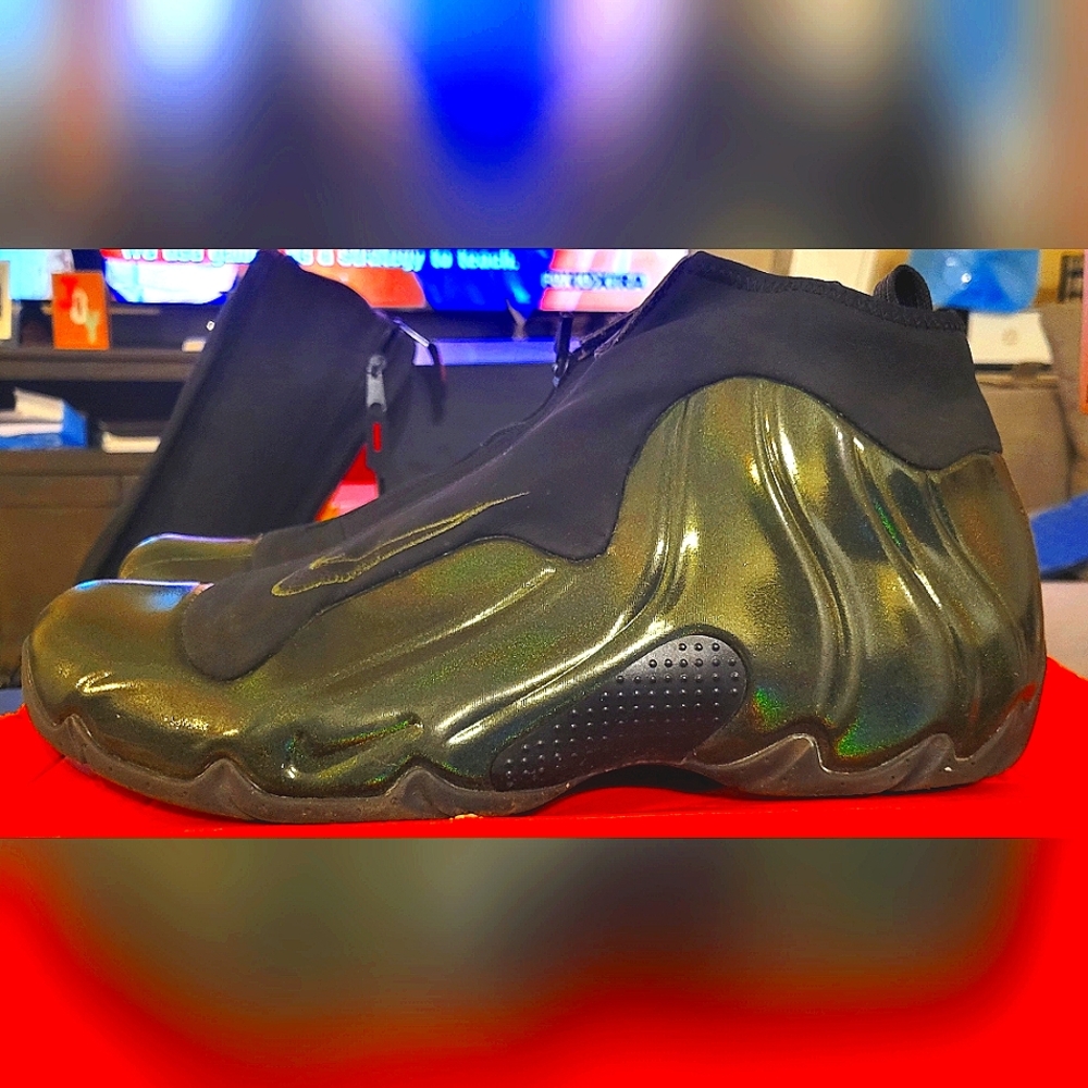 Nike Air Flightposite One, Legion Green, Men's Size 12 (US)